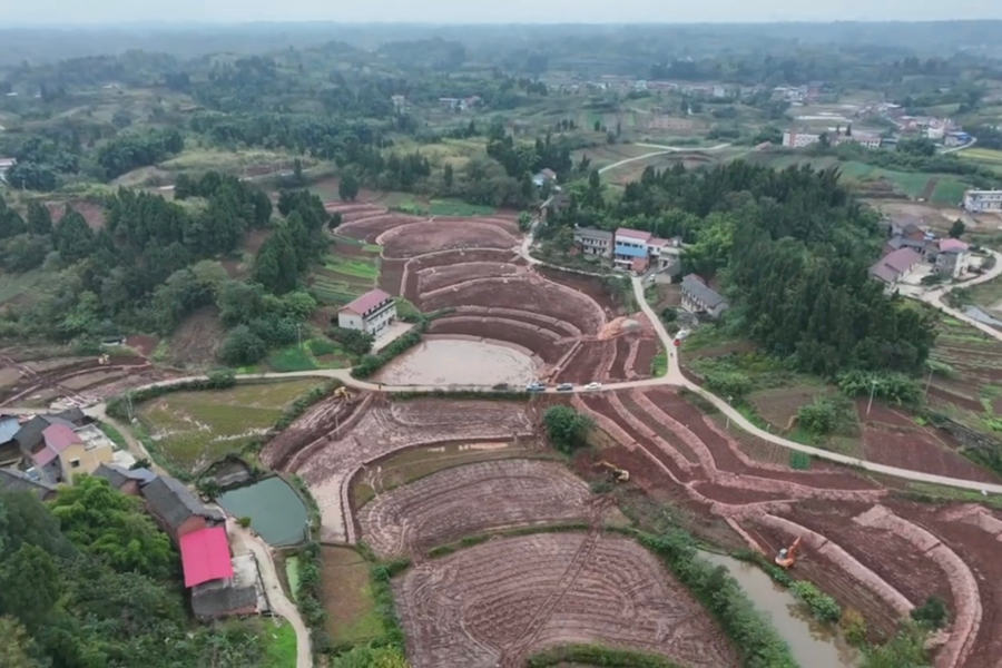 匯友集團內江東興區2025年高標準農田項目建設繪就現代農業新圖景